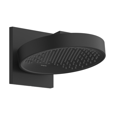 Hansgrohe Rainfinity douche de tête - 25cm - 1 jet - avec bras de douche - ecosmart - noir mat