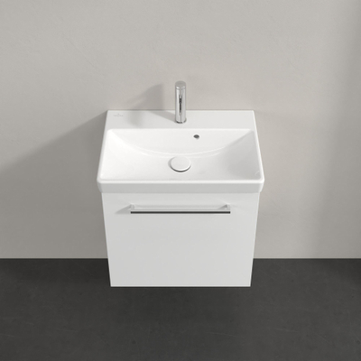 Villeroy & Boch Avento wastafelonderkast 512x520x348 1xdeur scharn.links crystal white