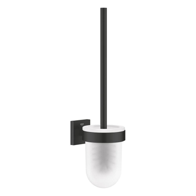 GROHE Start Cube Porte-balai de toilettes - montage mural - carré - ouvert - mat black