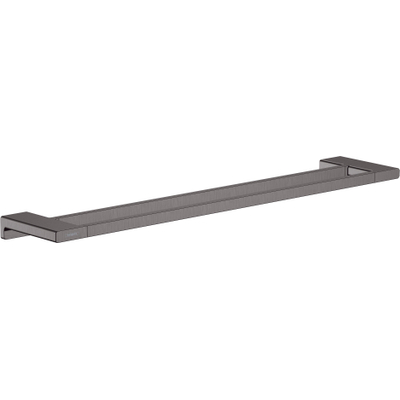 Hansgrohe AddStoris Q handdoekhouder wand dubbel - 65 - geborsteld zwart chroom (antraciet)