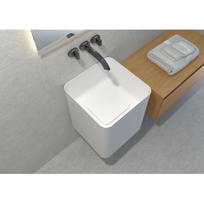 SAMPLE Cifre Cerámica Borneo carreau de sol et de mur effet béton Pearl mat (gris)