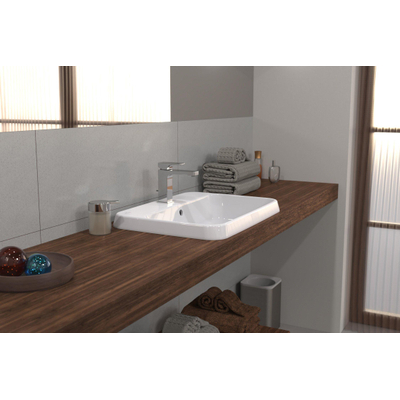 Villeroy & Boch Architectura Lavabo encastré - 600 x 450 x 170 mm - Blanc Alpin CeramicPlus - avec trop-plein - non poli