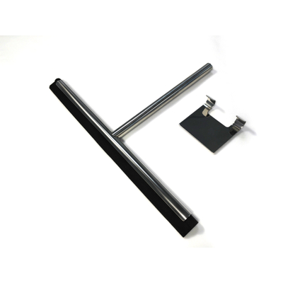 Saniclass Dual Glaswisser - inclusief haak - RVS show23943