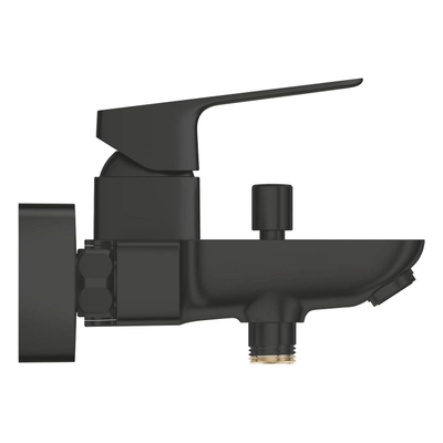 Grohe Cubeo Mitigeur de baignoire - bec 16,7 cm - apparent - noir mat