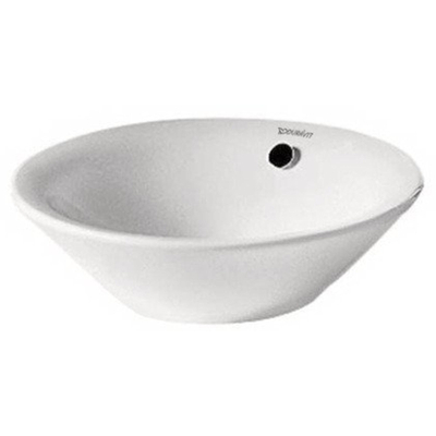 Duravit Philippe Starck Lave mains vasque 33cm (diamètre) avec Wondergliss Blanc