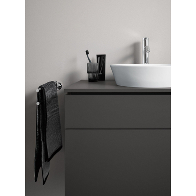 Duravit Starck T Handdoekhouder - 2 stangen - 46.5cm - draaibaar - hoogglans chroom