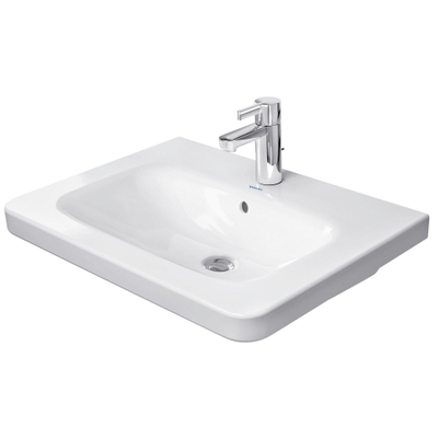 Duravit Durastyle Meubelwastafel - met overloop - met 1 kraangat - 65x48cm - wit