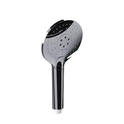 Fortifura Calvi Colonne de douche pluie - encastrable - ronde - thermostatique - bras plafond - barre curseur - pomme 25cm - douchette ronde - chrome