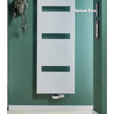 Plieger Genua evo radiateur design horizontal 1525x550mm 674w blanc