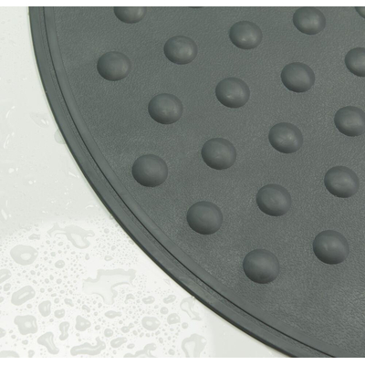Sealskin Rotondo Tapis de sécurité Ø 55 cm Caoutchouc Anthracite