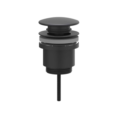 IVY Design Afvoerplug - klikwaste - Mat zwart PED