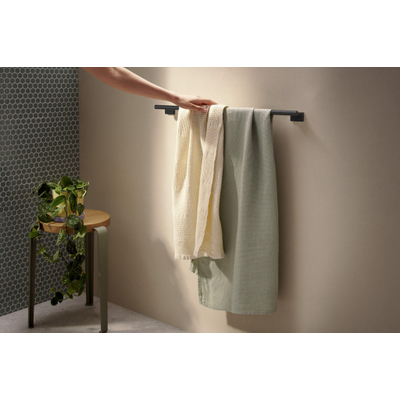 Hansgrohe AddStoris S Handdoekhouder mat zwart