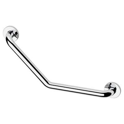 Haceka Kosmos Comfort Wall Barre d'appui de baignoire - 55cm - angle - chrome