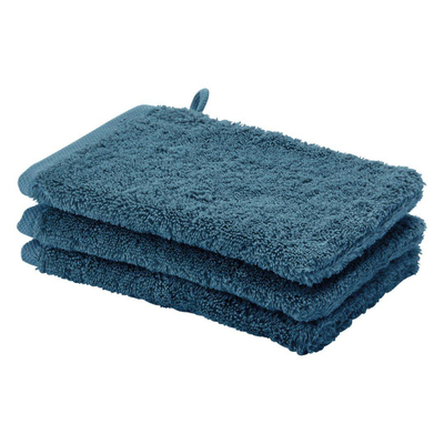 Aquanova London Washandje - 16x22cm - 6 stuks - Ocean