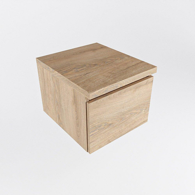 MODULE MONDIAZ BUKLA - 40 cm - avec tiroir - Chêne blanchi