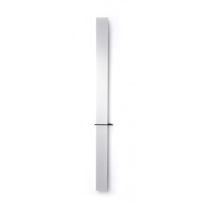 Vasco Beams Mono designradiator aluminium verticaal 1800x150mm 671W - aansluiting 0066 grijs groen (RAL9806)