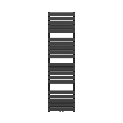 Belrad Handdoekradiator - middenaansluiting - 1800X500mm - Zwart