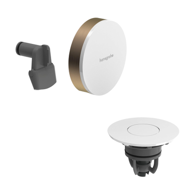 Hansgrohe Exafill Badafvoercombinatie - brushed bronze