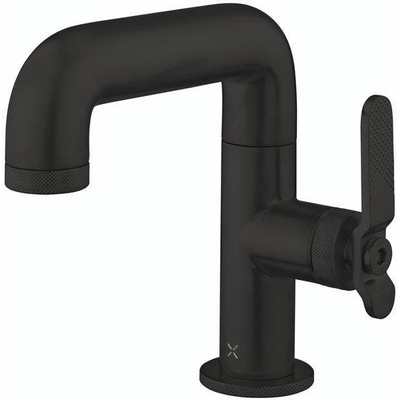 Crosswater Union Wastafelkraan - opbouw - enkel - gecoat zwart mat