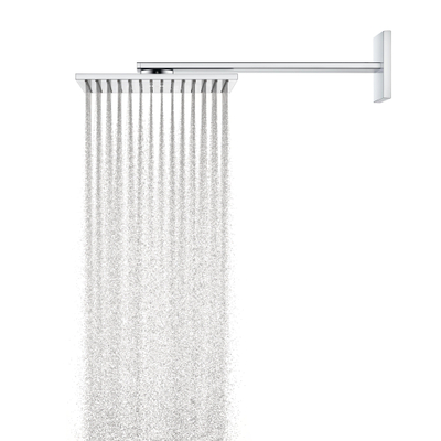 Hansgrohe AXOR ShowerSolutions hoofddouche 300/300 1jet met douchearm 45cm 30x30cm chroom