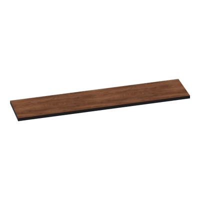 BRAUER Ocean Edge topblad - 220x46x4cm - Forest Cacao