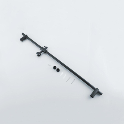 FugaFlow Eccelente Sobrado Barre de coulisse - 90cm - coulisseau - Mat Noir