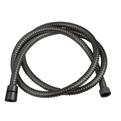 Wiesbaden Unimatch Doucheslang metaal - 150cm - PVD - gunmetal (antraciet)
