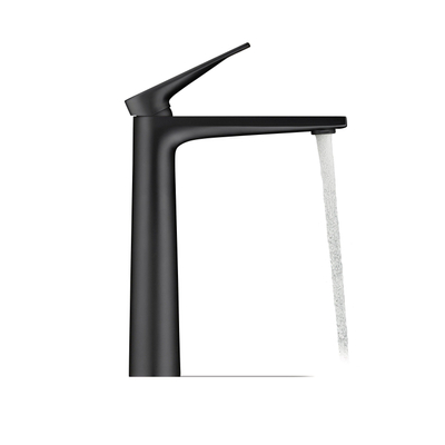 Duravit Tulum by Starck mitigeur de lavabo 26,5 cm sans garniture de vidage Laiton Noir mat