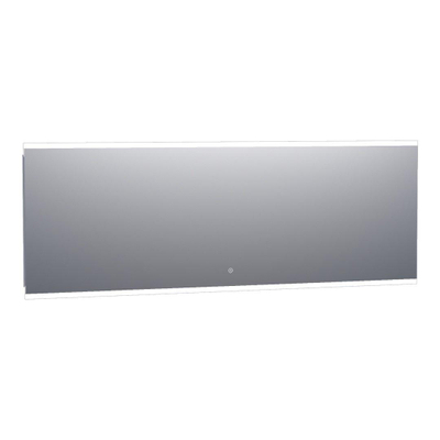 BRAUER Twinlight Miroir avec éclairage 200x70cm aluminium