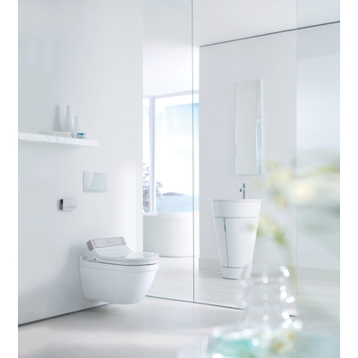 Duravit Starck 1 Wastafel - 58cm tbv onderbouw 9520 - wondergliss - wit