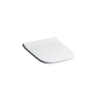 Geberit Smyle Square abattant de WC avec couvercle forme sandwich topfix blanc