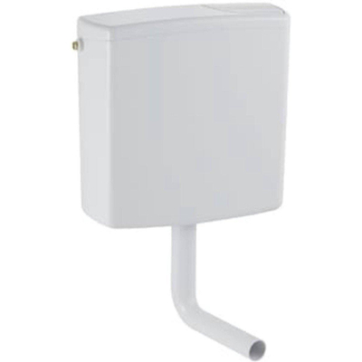 Plieger Weser laaghangend reservoir dualflush 3/6/9 liter wit