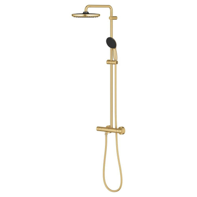 GROHE Vitalio Start doucheset - met thermostaat - geborsteld cool sunrise (goud)