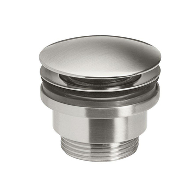 Crosswater MPRO Afvoerplug - klikwaste - voor wastafel - geborsteld RVS