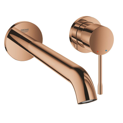 Grohe Essence New Wastafelkraan Inbouw - uitloop 23cm - L-size - warm sunset (koper)