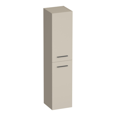 BRAUER Trust badkamerkast - 160x35x35cm - excl. opbouwgrepen met 2 deuren links- of rechtsdraaiend mat beige