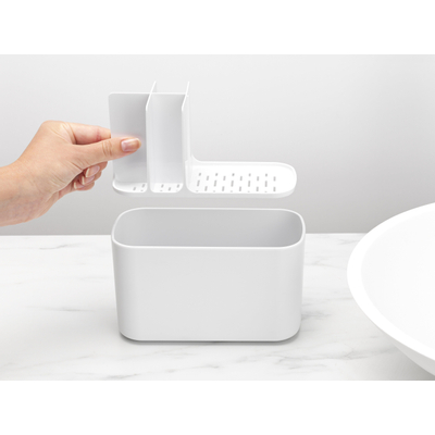 Brabantia ReNew Caddy de salle de bains - 20x10x11cm - blanc