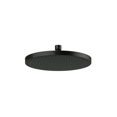 Hotbath Ace Hoofddouche - diameter 23cm - rond - PVD - zwart geborsteld