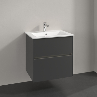 Villeroy & Boch Collaro Wastafelonderkast - Graphite (grijs)