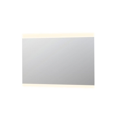 INK SP4 miroir – 140 x 80 cm – LED directe en haut et en bas – température de couleur réglable, à intensité variable – aluminium argent