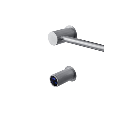 FugaFlow Eccelente Caloro Radiateur électrique pour serviettes - 52x54x13cm - 30 watts - acier inoxydable brossé