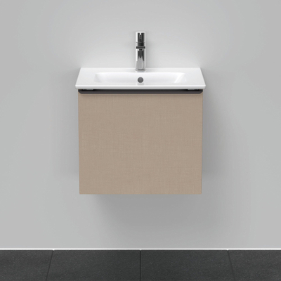 Duravit D-Neo wastafelonderkast 51x44x40.2cm 1 lade Linnen Mat