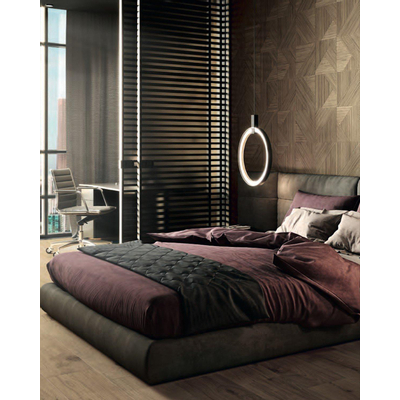 Colorker Tangram Listel décoratif - 31,6x100cm - 10,4mm - Walnut