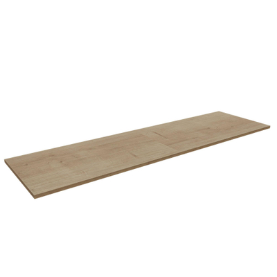 Saniclass Tops plan de travail - 161x46x2cm - chêne natural