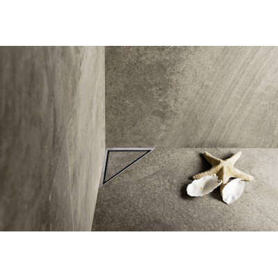 Easy Drain AquaJewels Delta carreau 20x20cm avec sortie latérale siphon 50mm garde d'eau 30/35/50mm AJDE ZT