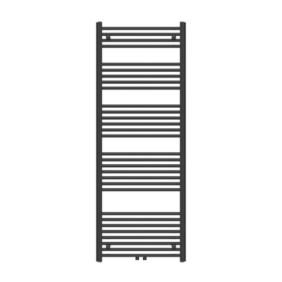 Adema Basic Radiateur 60x160cm droit raccordement au centre Noir mat