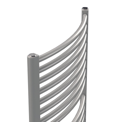 Stelrad Valeriana radiateur sèche-serviettes 118x58.5cm 627watt 4 raccordements Acier Blanc brillant