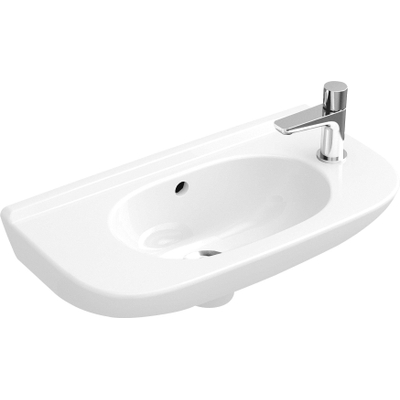 Villeroy & Boch O.novo fontein 50x25 kraangat rechts wit