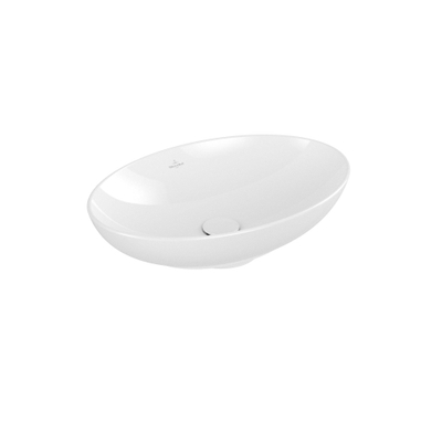 Villeroy & Boch Loop & friends vasque à poser - 56x38cm - avec trop-plein Ceramic+ blanc
