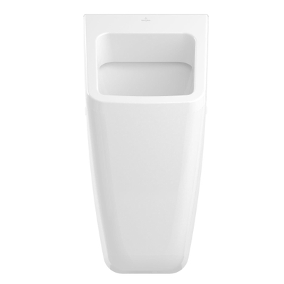 Villeroy & Boch Architectura Omnia Architectura urinoir hoekig - met verdekte aan en afvoer - White Alpine (glans wit)